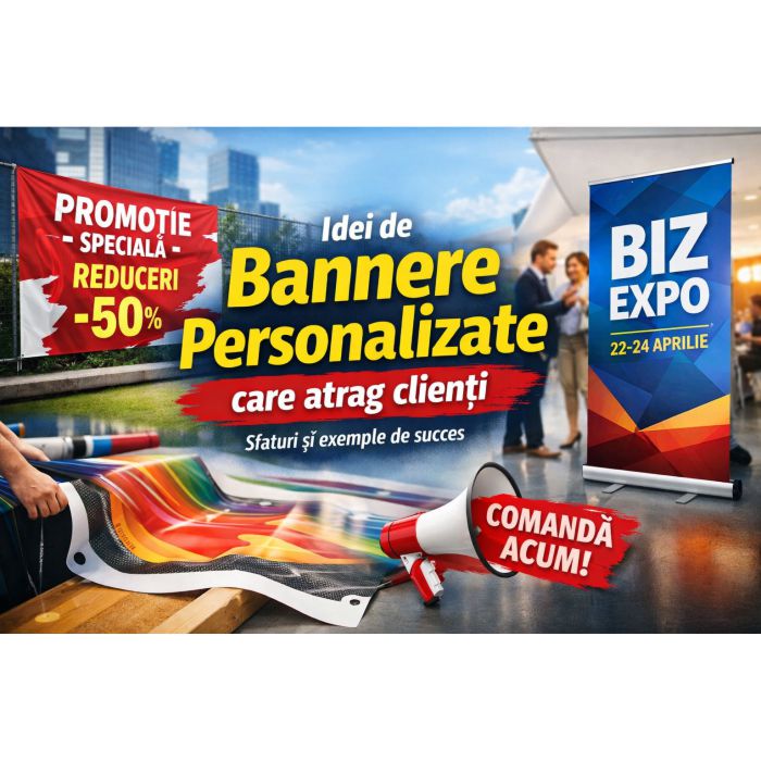 Idei de bannere personalizate care atrag!