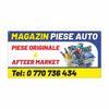 Banner Magazin Piese Auto Personalizat – Design Atrăgător, Tiv și Capse Incluse