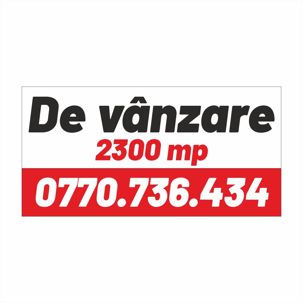 Banner De Vânzare Personalizat – Vizibilitate Maximă, Tiv și Capse Incluse