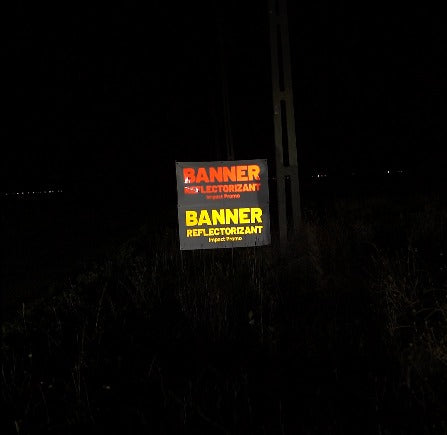 Banner Reflectorizant