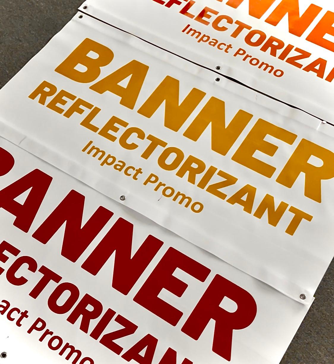 Banner Reflectorizant