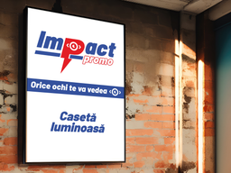 Caseta Luminoasa Fata Backlit Banner