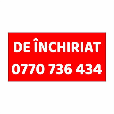 Banner De Închiriat Personalizat – Vizibilitate Maximă, Tiv și Capse Incluse